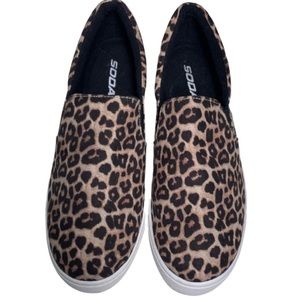 Soda Cheetah Slip-Ons